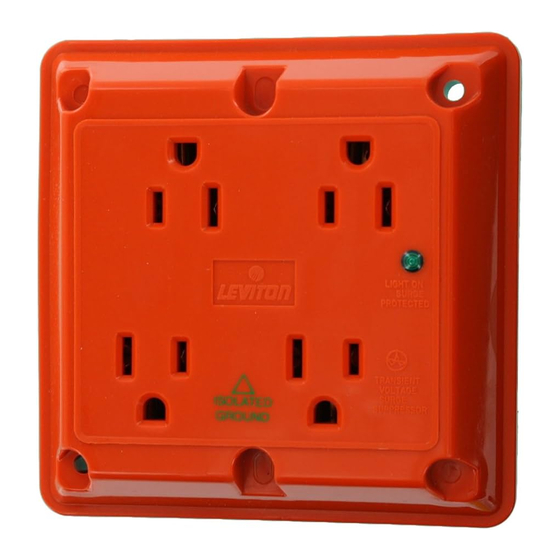 Leviton 5480-IG Installation Instructions