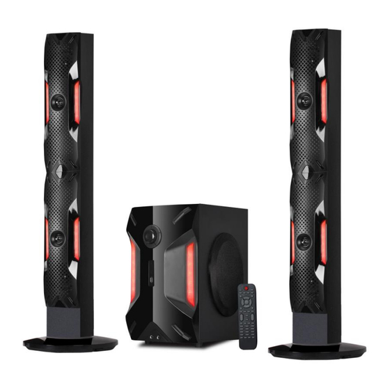 infinitec AUDIO SYSTEM Manual