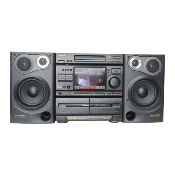 Aiwa nsx 990 Service Manual