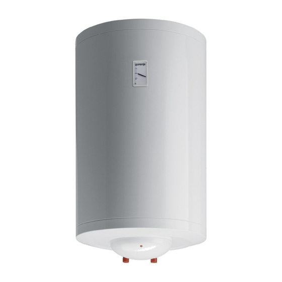 Gorenje TGR 30 N User Manual