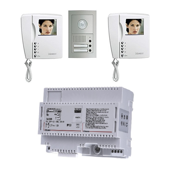Bticino U1073D Instructions For Use Manual