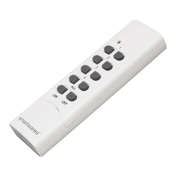 Smartwares SH5-TDR-F Manual