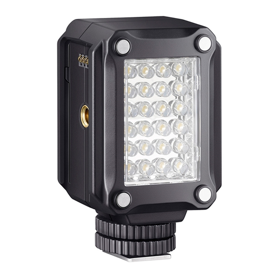 Metz mecalight LED-160 Operating	 Instruction