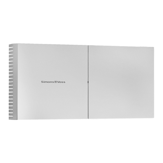 Simons Voss Technologies SmartRelais 3 Quick Manual