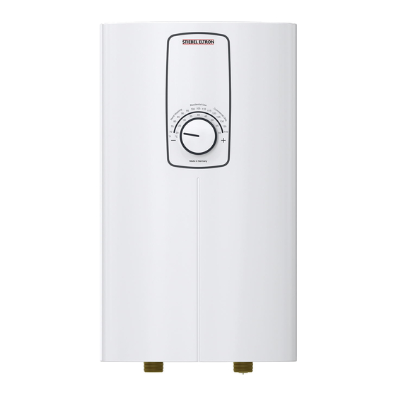 STIEBEL ELTRON DCE-S 6/8 Plus Operation And Installation