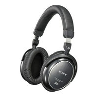 Sony MDR-NC60 Operating Instructions