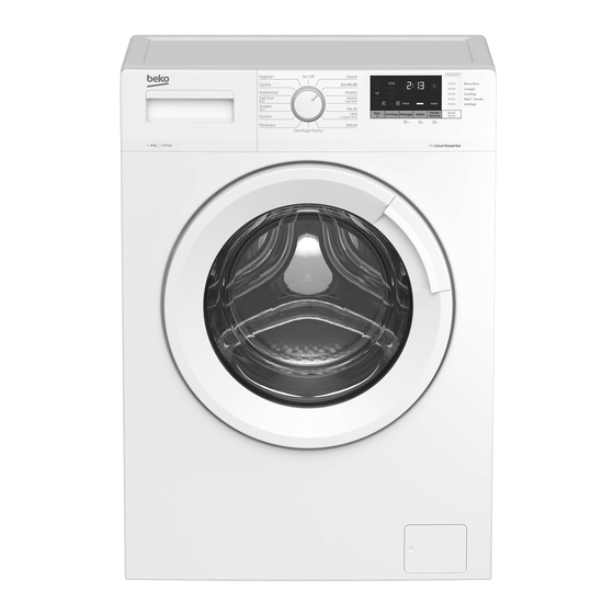 Beko WUX81232WI User Manual