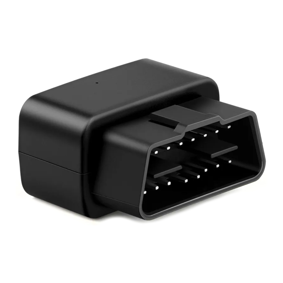 MICODUS MV33 - OBD GPS tracker Manual