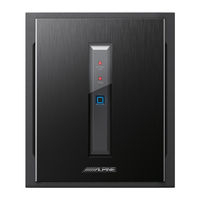 Alpine PXE-X800 User Manual