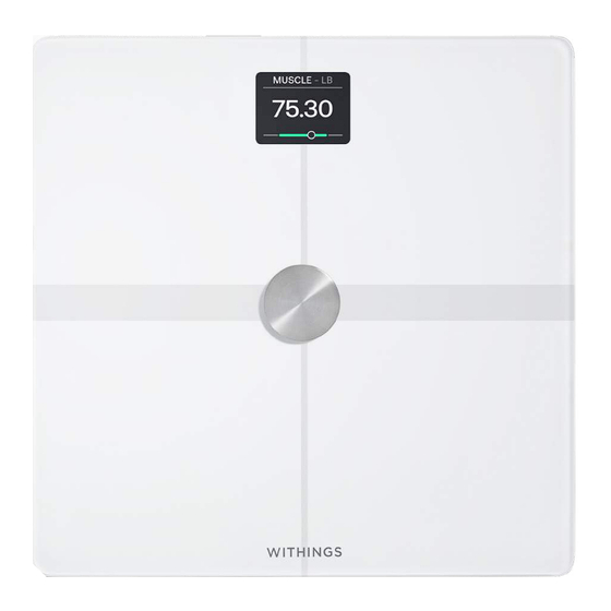 Withings Body Smart Reviewer's Manual