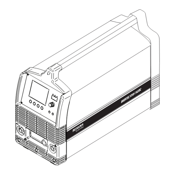 Lincoln Electric INVERTEC V310-T AC Operator's Manual