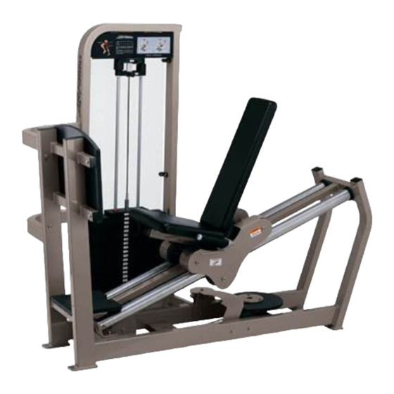 Life fitness seated leg press manual sale