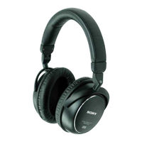 Sony MDR NC60 - Headphones - Binaural Service Manual