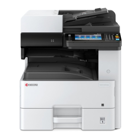 Kyocera Ecosys M4132idn Safety Manual