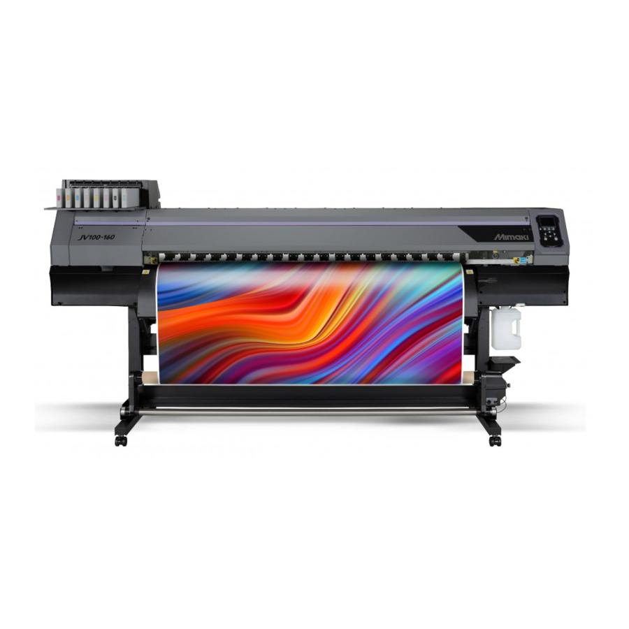 MIMAKI JV100-160 Operation Manual
