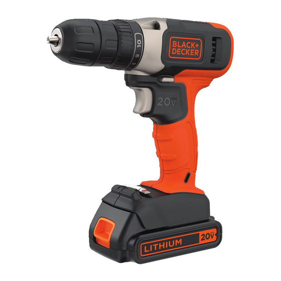 Black+Decker BCD702A Original Instructions Manual