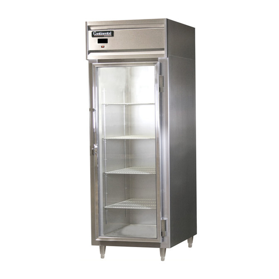 Continental Refrigerator DL1RE-SS-GD Specifications