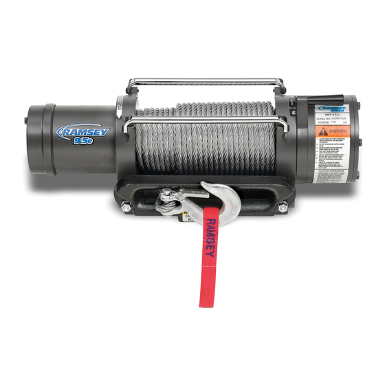 Ramsey Winch REP 9.5e Owner's Manual