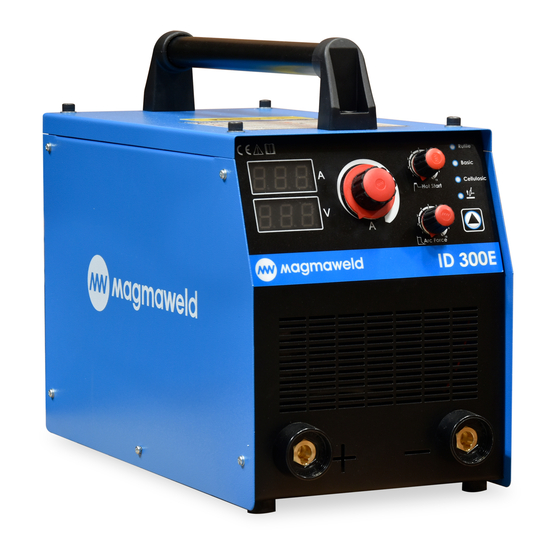 Magmaweld ID 300E User Manual