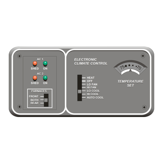 Intellitec ELECTRONIC CLIMATE CONTROL II Service Manual