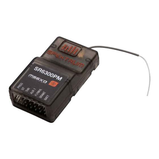 Horizon Hobby SPEKTRUM SMART SR6300PM Instruction Manual