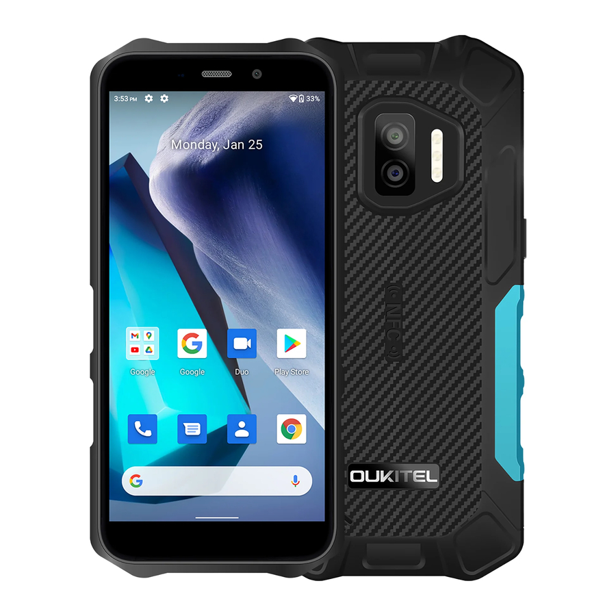 OUKITEL WP12 - Mobile Phone Quick Start Guide