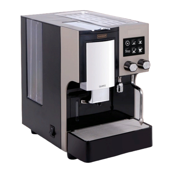Expobar QUARTZ User Manual