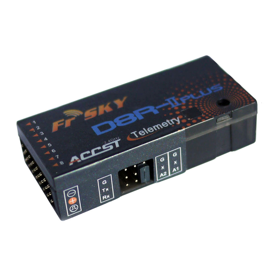 FrSky D8R-II plus Instruction Manual