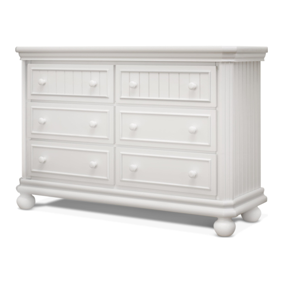 Sorelle Finley Double Dresser Assembly Instruction