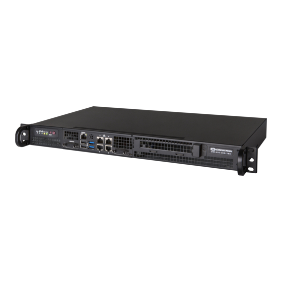 Crestron DigitalMedia XiO Director DM-XIO-DIR-160 Do Manual
