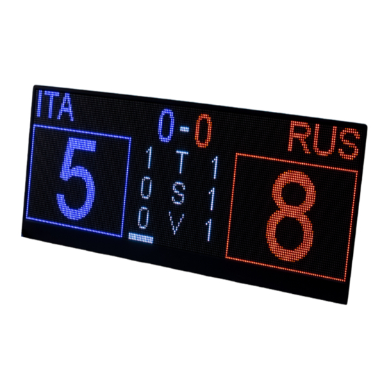 Tech4Sport LEDbox LED Table Display Manuals