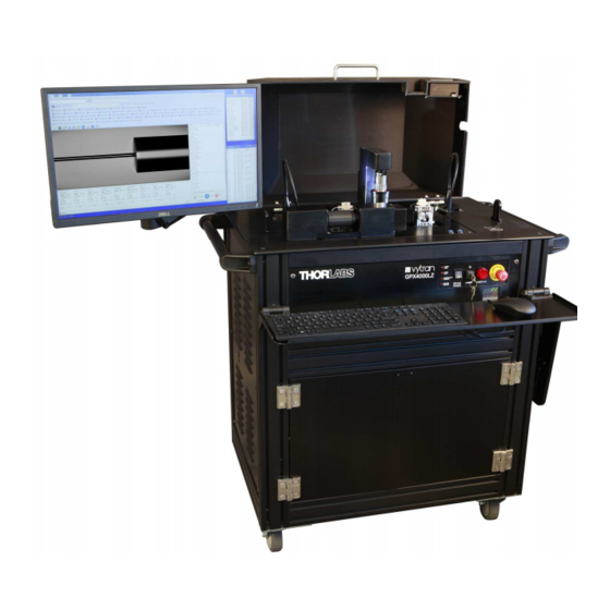 THORLABS Vytran GPX4000LZ User Manual