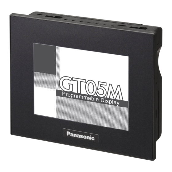 Panasonic GT32-R Manuals