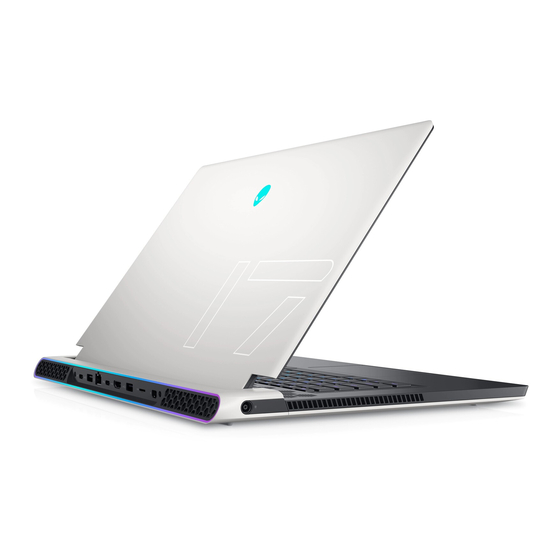 Dell Alienware x17 R2 Quick Start Manual