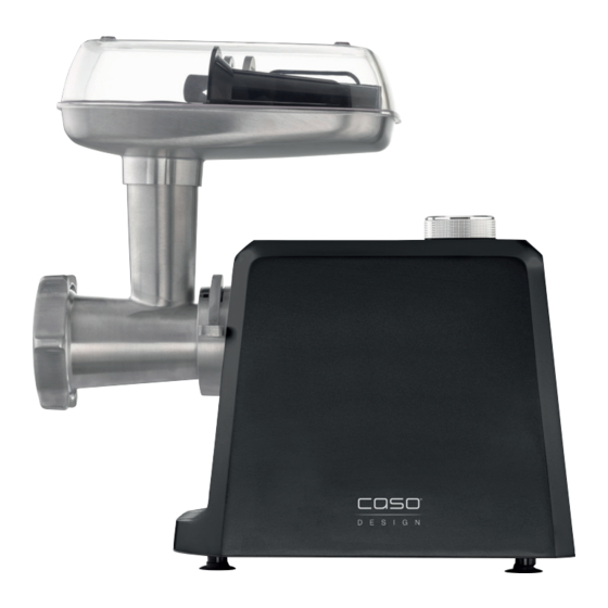 CASO DESIGN FW 2500 Instruction Manual