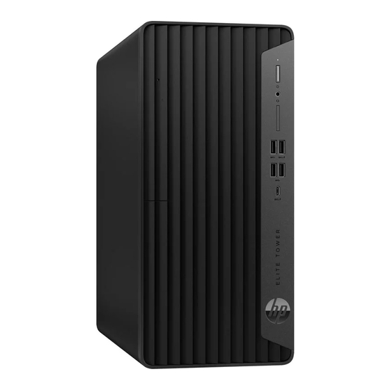 HP Elite Tower 880 G9 Product End-Of-Life Disassembly Instructions
