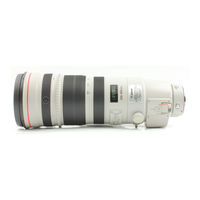 Canon EF200 mm Instructions Manual