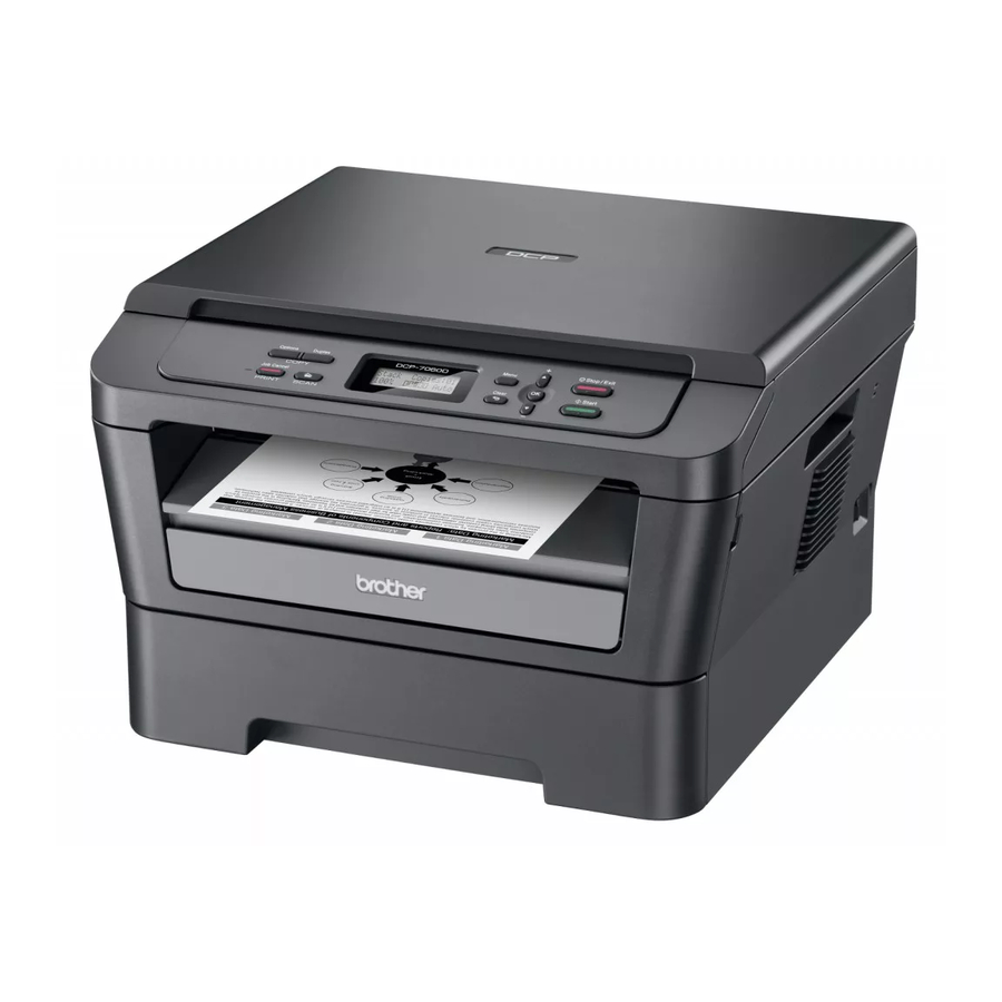 Brother DCP-7060D Basic User's Manual