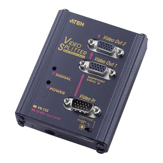 ATEN VS-132 User Manual