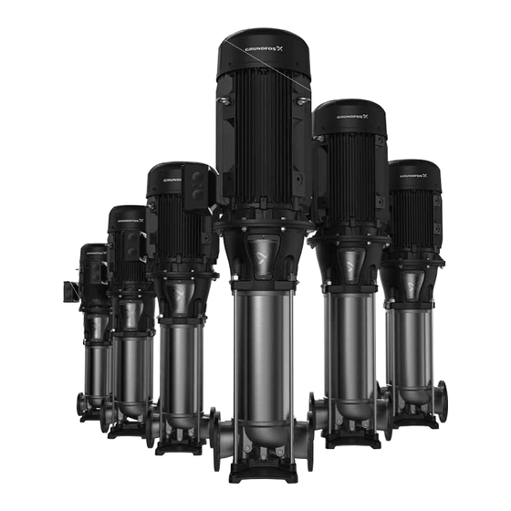 Grundfos CR Series Service Instructions Manual