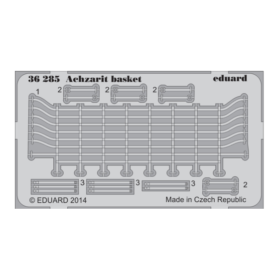 Eduard 36 285 Manual