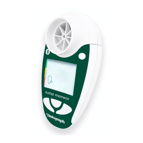 Vitalograph Lung Monitor BT Smart Instructions For Use Manual