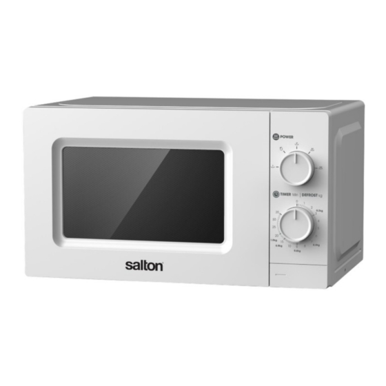 Salton SMA20L Instructions And Warranty