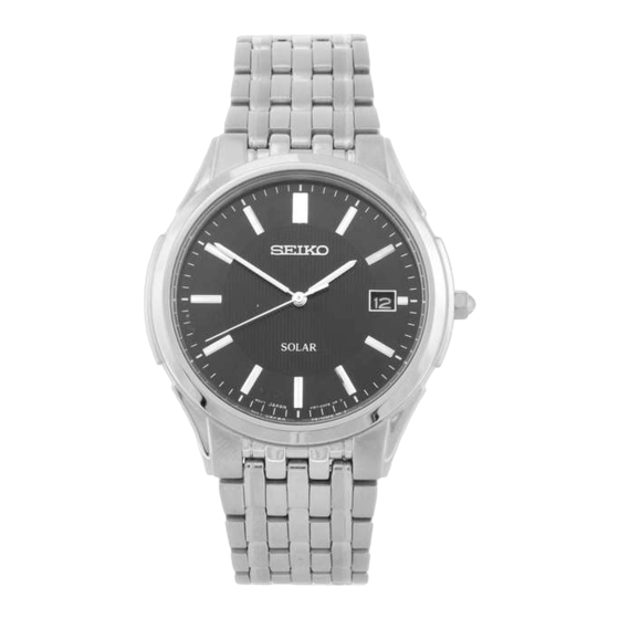 Seiko Prospex SNE549P Instruction Manual