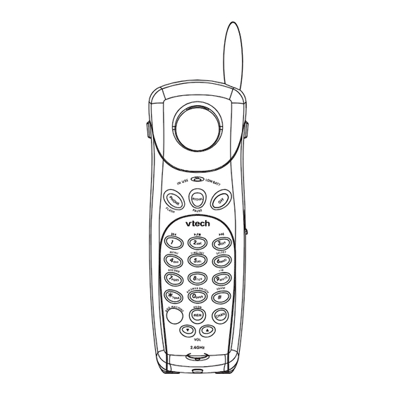 VTech vt2458 Operating Instructions Manual