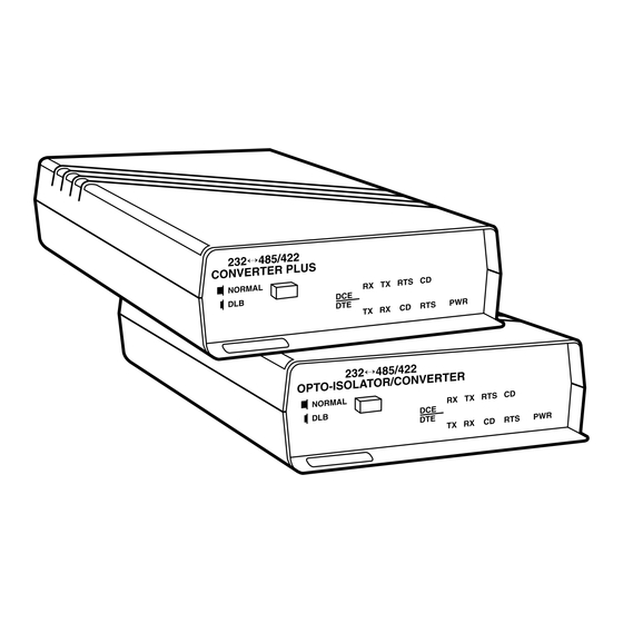 Black Box IC108A Instruction Manual