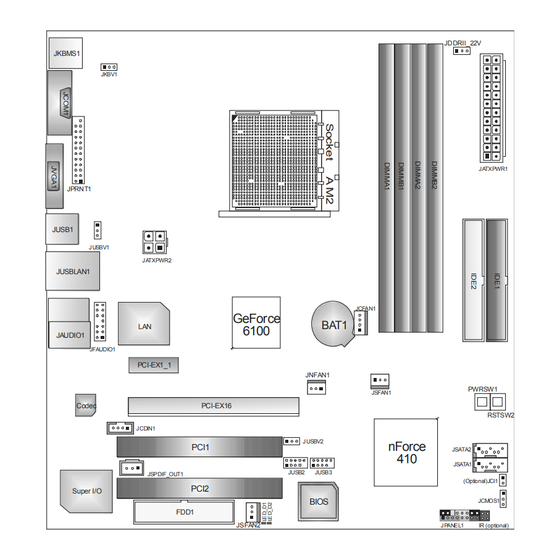 Biostar TFORCE 6100 AM2 Setup Manual