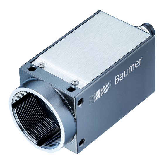 Baumer VCXG User Manual