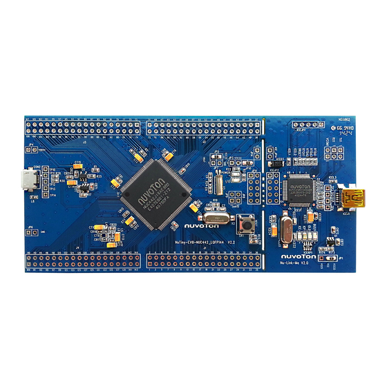 Nuvoton NuTiny-SDK-NUC442 User Manual
