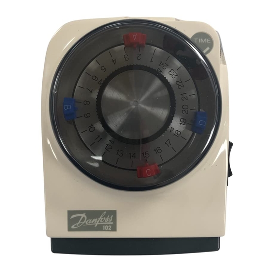 Danfoss 102 User Instructions